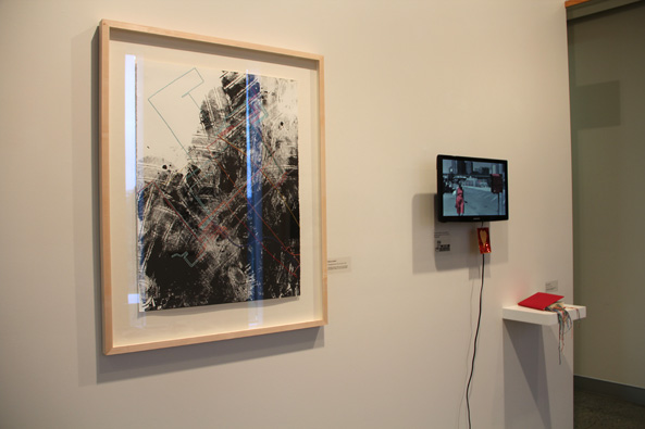 Rebecca Kinsey, UnRavelling, solo exhibition at the Tweed River Art Gallery (installation view), 2012