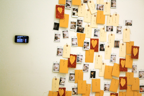Love Notes to New York (installation view)